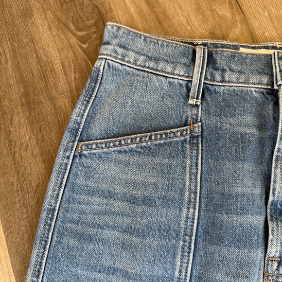 Mother The Lineup Swooner Mini Skirt 26 - Picture 5 of 10